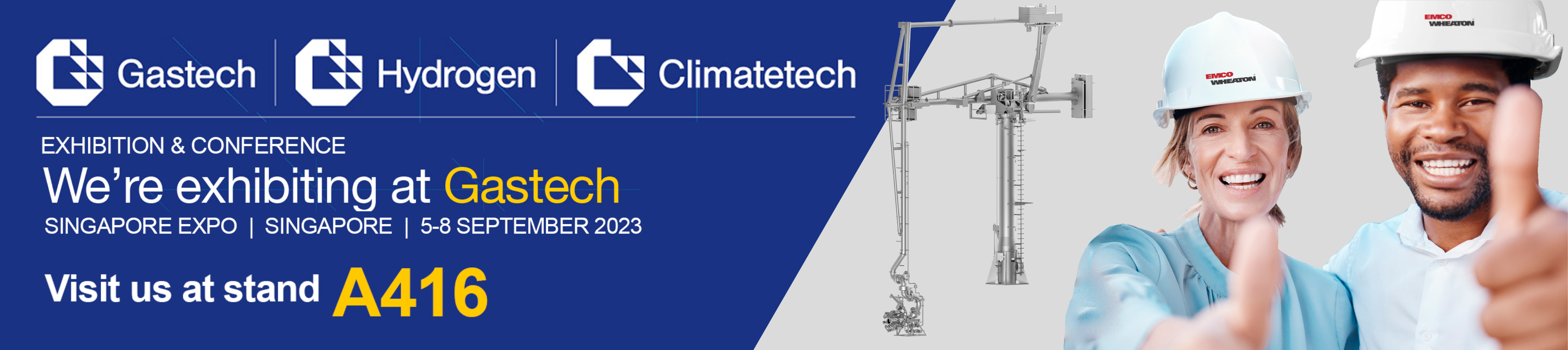 Emco Wheaton en Gastech 2023