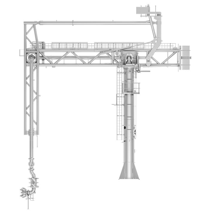 B0300 LNG 16 hydr min Braço de carga marítimo Emco Wheaton